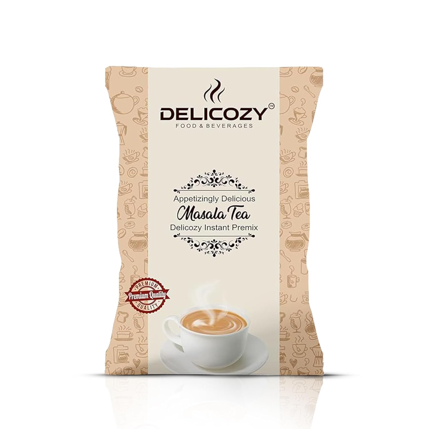 Delicozy Instant Masala Tea Premix – 1 kg Pouch