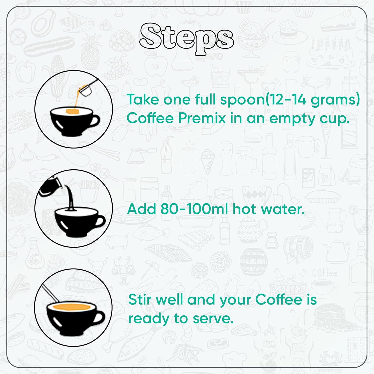 Delicozy Instant Coffee Premix – 1 kg Pouch