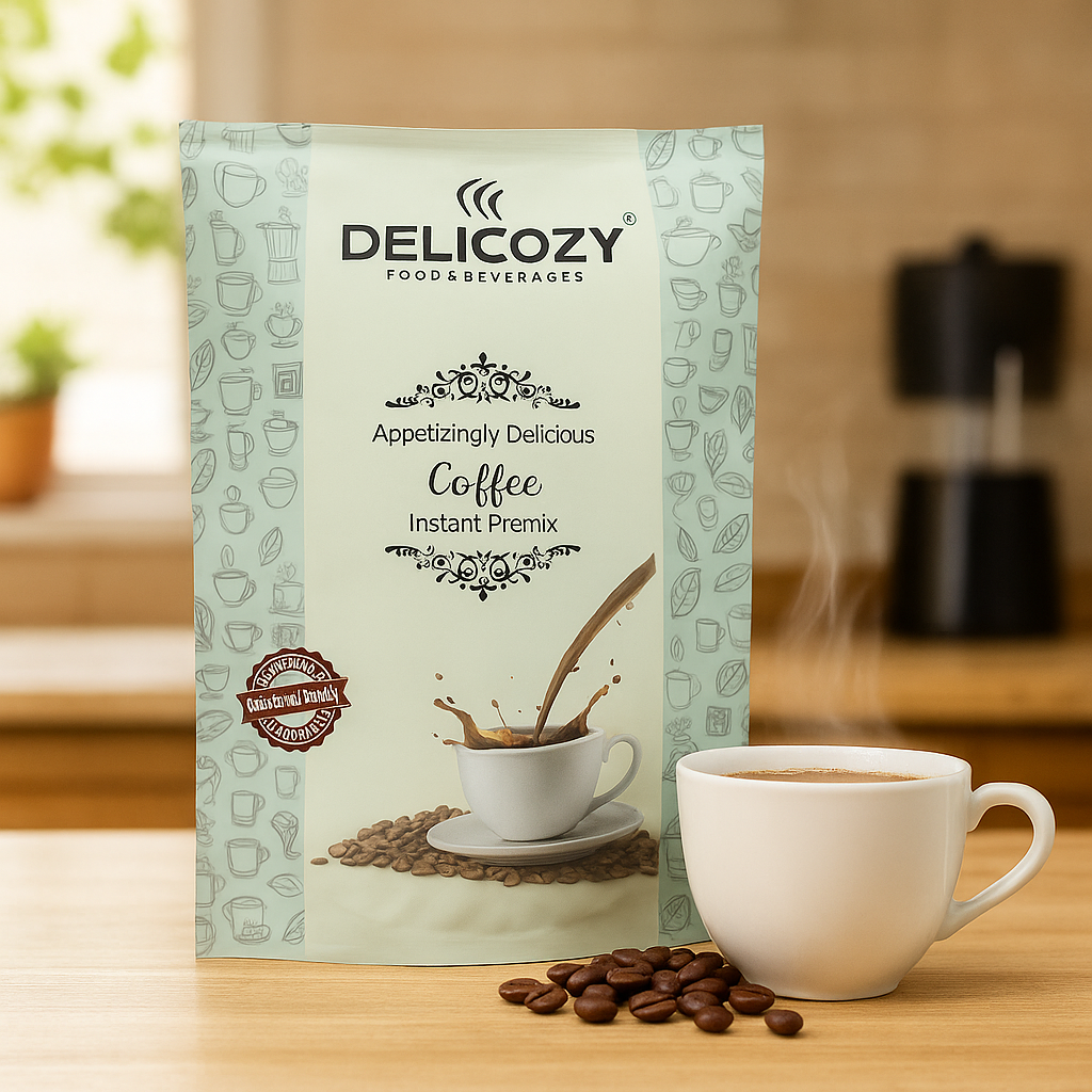 Delicozy Instant Coffee Premix – 1 kg Pouch