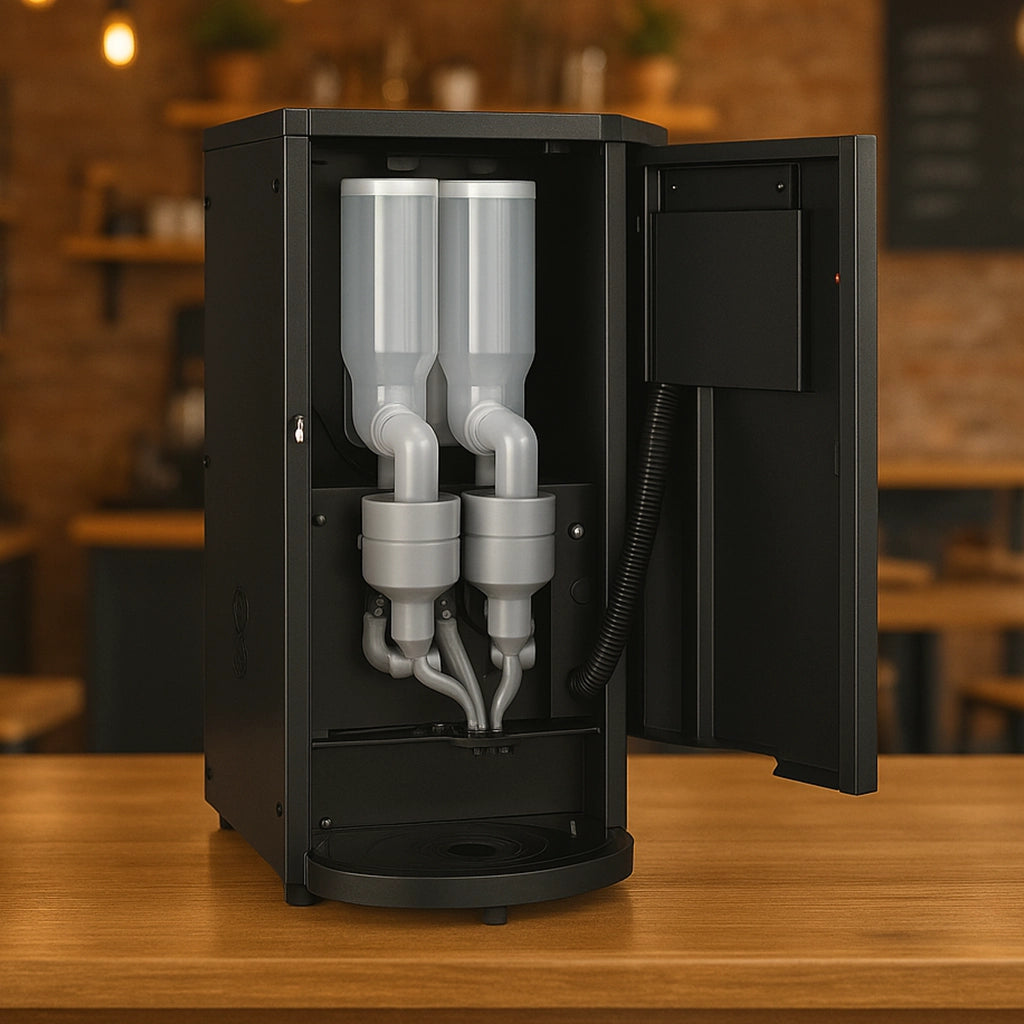 KOMFY 2 Lane Coffee Vending Machine – Compact & Efficient Beverage Maker