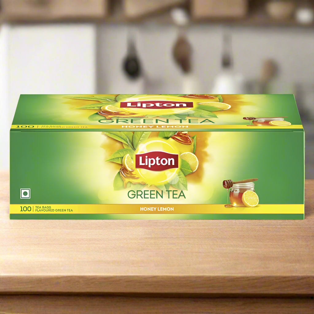 Lipton Green Tea Honey and Lemon – 100 Tea Bags – Delicozy Beverages