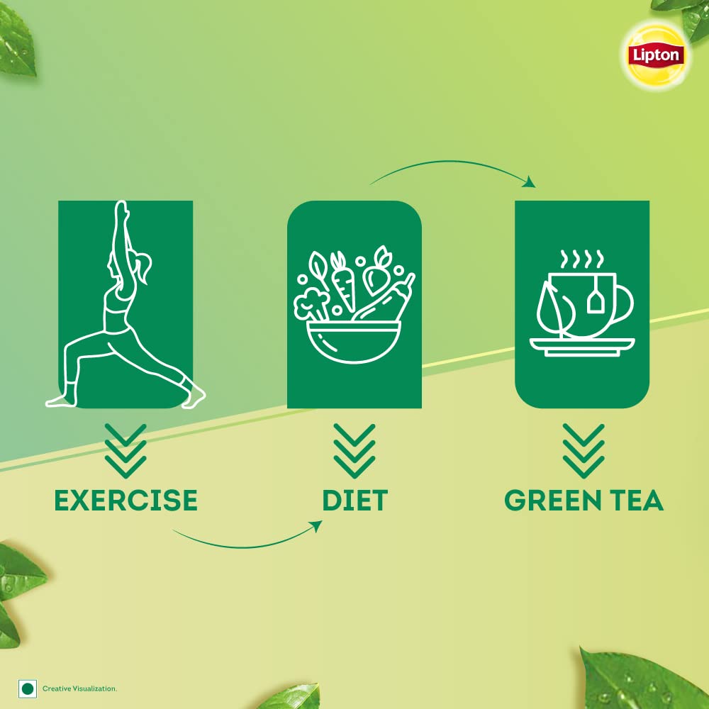 Lipton Green Tea Honey and Lemon – 100 Tea Bags – Delicozy Beverages