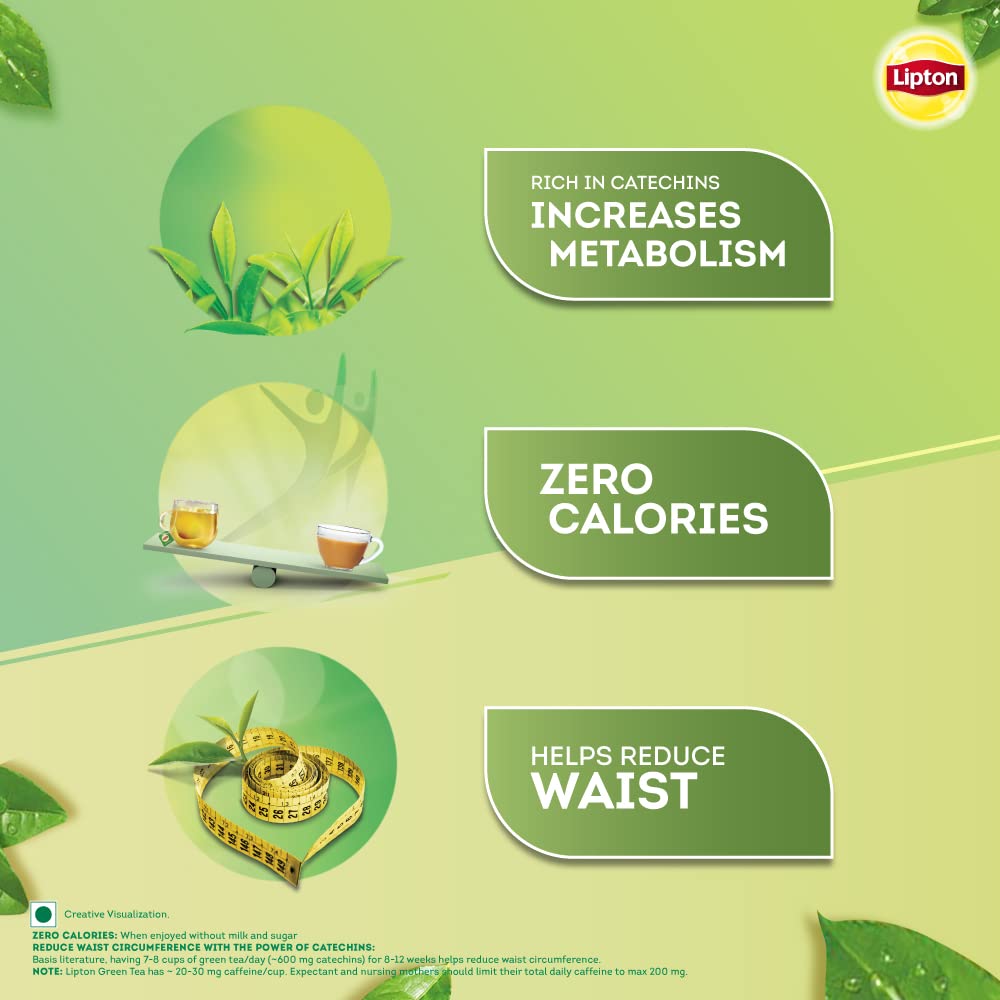 Lipton Green Tea Honey and Lemon – 100 Tea Bags – Delicozy Beverages